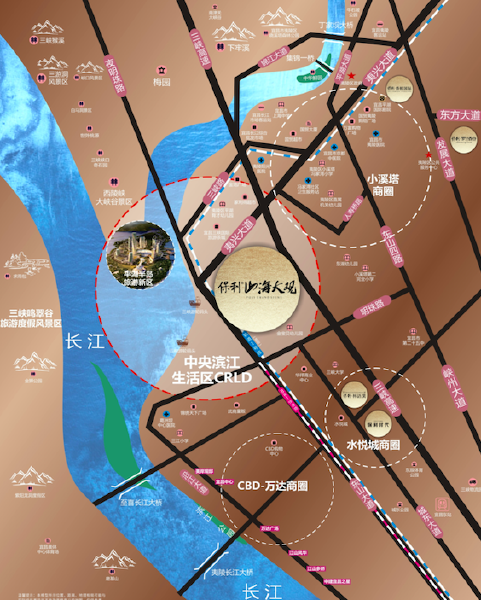 保利山海大观区位图