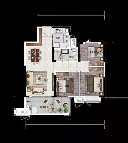 A户型户型图