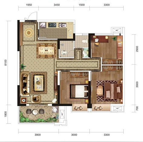 A户型户型图