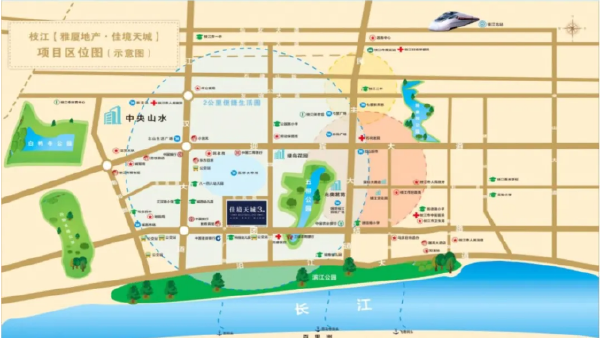 区位图