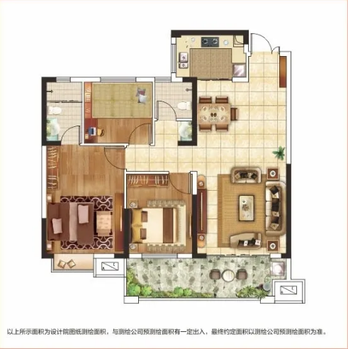 B户型户型图