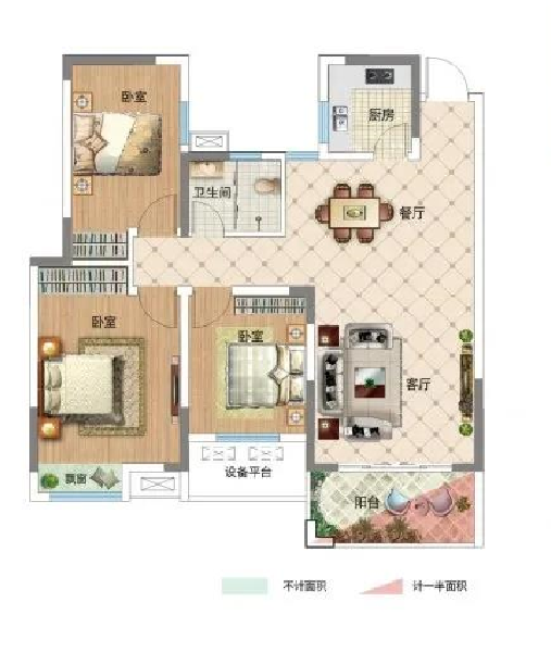 E3户型户型图
