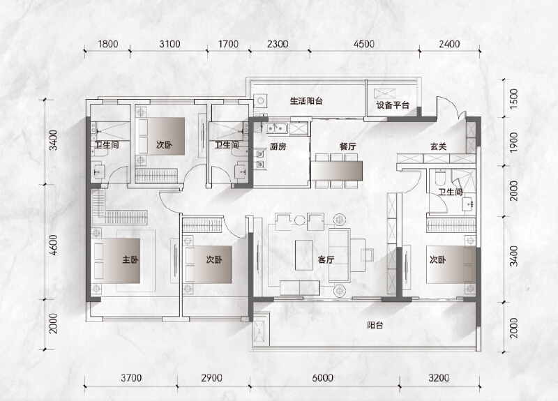 A户型户型图