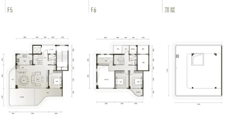 四代叠墅户型图户型图
