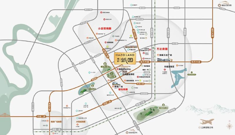 区位交通图